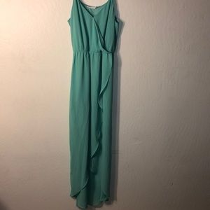 Lush Tulip Hem Maxi Dress